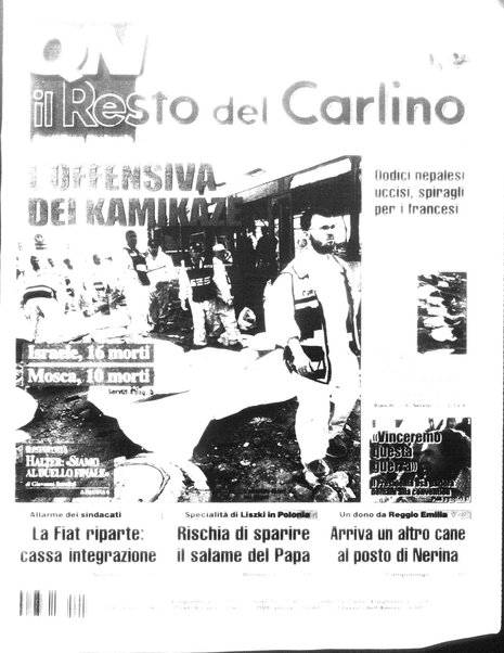 Il Resto del Carlino : giornale dell'Emilia